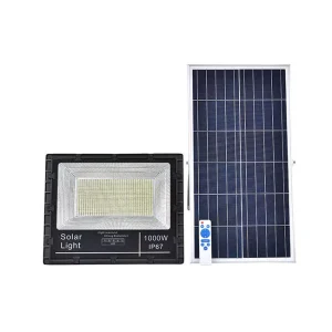 Modern Solar LED Flood Light 1000W for Contemporary Garden Outdoor Architectural Lighting