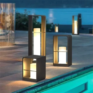 Modern Solar Landscape Lawn Light with LED Waterproof IP65 3W AC Power Supply for Garden Lighting Outdoor Decorations