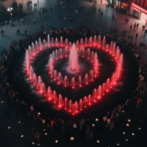 Modern Square Outdoor Dry Deck Dancing Fountain With Music Sync for Plaza Park and Commercial Landscape
