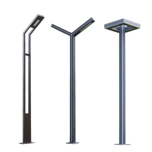 Modern Style LED Courtyard Lights Supporting Customized Aluminum Street Lights