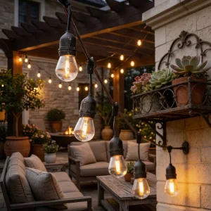 Modern Style Stainless Steel Waterproof IP65 Hanging LED Wall Lamp for Outdoor Garden Lighting