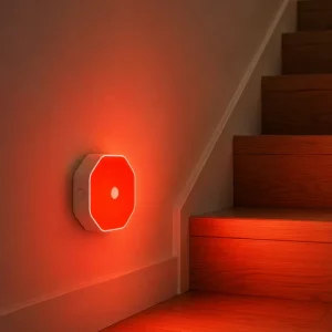 Modern USB Rechargeable Magnetic Night Lamp Wall Mounted LED Cabinet Lights With Motion Sensor For Bedroom Wardrobe Lighting