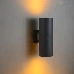 Modern Up Down Dual Head LED Cylinder Wall Lamp IP65 Outdoor Waterproof 6W 10W 12W COB Wall Light AC85-265V for Garden Yard