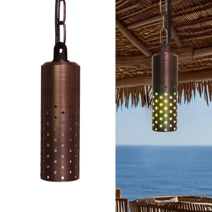 Modern Wall Hanging Art with LED Light 24V RGBW 6W Brass Decorative Pendant Light Hanging