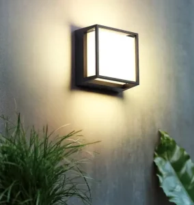 Modern Wall Mount IP65 Waterproof LED Aluminum Outdoor Wall Light 10W for Garden Backyard Garage & Walkway