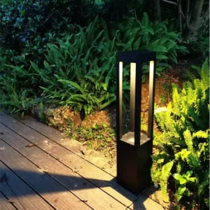 Modern Waterproof Aluminum Solar Path Lights with Light Sensor for Landscape