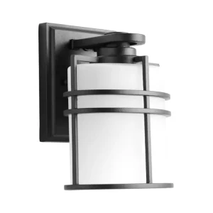 Modern Waterproof Black Outdoor Wall Lamp for Garden, Yard, and Street