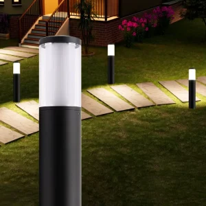 Modern Yard Walkway IP65 Waterproof Outdoor Light Pathway Garden Light LED Bollard Landscape Lawn Lights