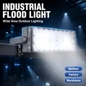 Modular LED Flood Light 200W Single Module Uniform Bright Cold White Wide Coverage AC220V Outdoor Stadium Road Lighting Lamp