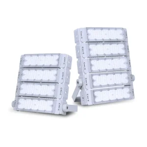 Modular LED Flood Light 50W 250W IP66 Waterproof Outdoor Stadium Tunnel Lighting for Sports Court