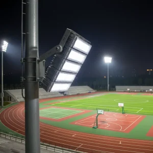 Modular LED Flood Light High Lumen Outdoor Stadium Lighting Adjustable Module LED Floodlight for Sport Court Parking Lot
