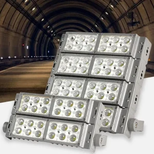 Module LED Tunnel Light IP65 Waterproof Tunnel Lamp Adjustable Lighting Angle Outdoor Lighting