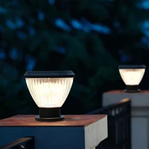 Monocrystalline Solar Lawn Light IP65 Waterproof Aluminum PC Outdoor Garden Path Lamp