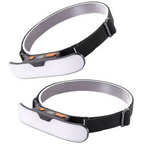 Motion Sensor LED COB Headlamp Glasses, Floodlight, 1200mAh, USB-C, Adjustable Red Light Mode, G9 Base, Hanging Ear