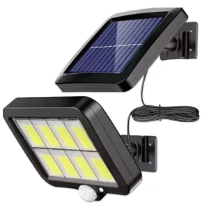 Motion Sensor Rechargeable Solar LED IP65 CE Certified High Brightness Dimmable Small Garden Wall Light Outdoor Waterproof