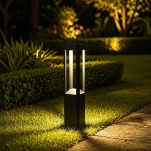 Motion Sensor Round 12W Waterproof LED Outdoor Garden Lawn Lamp