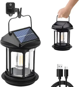 Motion Sensor Solar Security Lantern Light