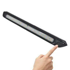 Motorhome Porch Light Awning Flood Light 12V 24V Black White Housing Single Color with Touch Switch for Caravan Yachat