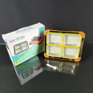 Multi Functional 30W 3600mAh ABS Glass Solar Charging Work Light for Outdoor Camping Roadside Repair LED Flood Light