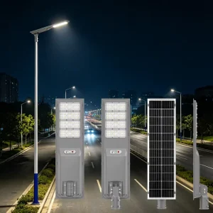 Multi-Power All-in-One Solar LED Street Lights for Residential Area Road Lighting Supports Bulk Customization