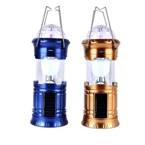 Multifunctional LED Colorful Solar Camping Lamp, Emergency Night Lamp