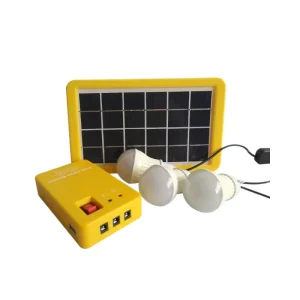 Multifunctional Lithium Ion Solar-Powered Portable Power Station Compact Home Lighting System Lightweight Outdoor Generator