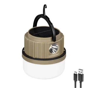 Multifunctional Outdoor Camping Light with Solar Emergency Charging