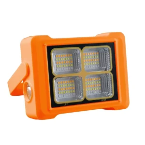Multifunctional Work Light Portable USB Charging IP65 Waterproof Solar LED Flood Light Outdoor Camping Light