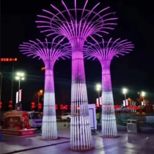Multipurpose Landscape Lighting Tower Shape Waterproof Led Outdoor Decorative Creative Motif Lights