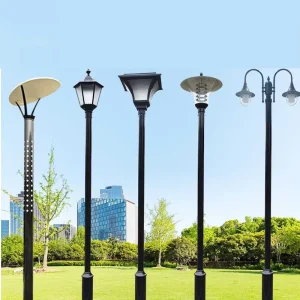 Nano Material Reflective Street Lamp Die-casting Aluminium Lights Ip65 Outdoor Led Street Garden Pole Light, Support Customized