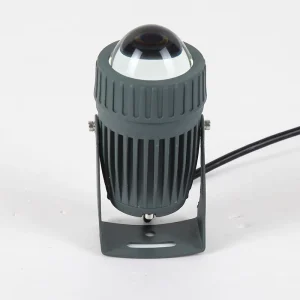 Narrow Beam Aluminum LED Spotlight IP65 Waterproof Long Range Facade Project Lamp for Street Exterior Wall Lighting