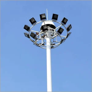 New 30 Meter Iron IP65 LED High Mast Light Pole for Stadium and Street Outdoor Use