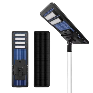New Aluminium Alloy Solar Street Lamp Price Waterproof Outdoor LED Road Light with Sliding Battery Box Design