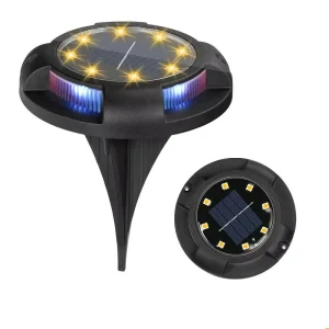 New Arrival 12 LED Solar Powered Lights Outdoor Solar Ground Light Landscape Lights for Lawn Pathway Yard Deck Patio Walkway