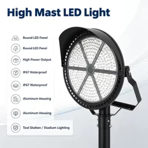 New Arrival Ip66 600w 1000w 1200w Outdoor Ip66 Waterproof Sport Stadiums Lamp Led High Mast Lights