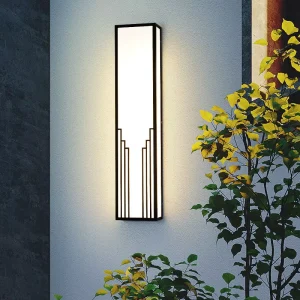 New Chinese-style outdoor waterproof wall lamp, wall light for balcony, outdoor garden, villa entrance, courtyard light