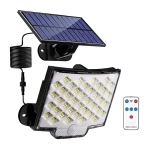New Design 160 LED Solar Street Lights Outdoor Solar Lamp Waterproof Motion Sensor Security Lighting for Garden Patio Path Yard