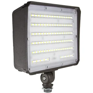 New Design ETL DLC Photocell 80W 100W Outdoor IP65 Garden Mounted Landscape LED Flood Lights