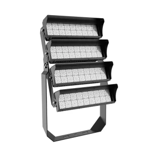 New Design IP65 Waterproof 250W Aluminum Flood Lights 15-90 Beam Angles High CRI LED 6500K RoHS Certified Sports 5-Year