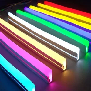 New Design PVC Tube DIY LED Light RGB Neon Flex IP65 Rated 120LED M Decorations LED Neon Strip Light