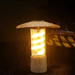 New Durable Weatherproof LED Camping Flashlight Portable Hiking Outdoor Lighting Stall Handheld Tent Multi Functional