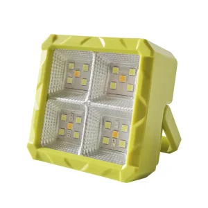 New IP65 LED Mini Floodlight Solar Handheld Light USB Charging Outdoor Landscape Road Emergency Lamp for Camping Market Stall