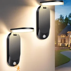 New Model Foldable Storable Solar-Powered IP65 LED Wall Light with PIR Motion Sensor-Security Light