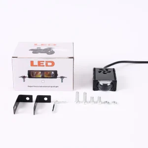 New Motorcycle Spotlight Off Road Super Bright Spot Flood Combo LED Ditch Bumper Fog Light for Truck