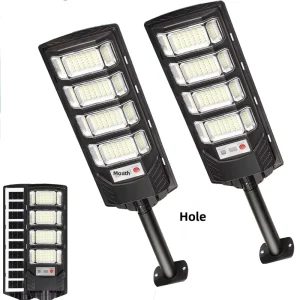 New Outdoor Street Garden Solar Lamp IP67 Rated 60000 Lumens Wide-Angle Super Bright High-Power 5000K/6000K 3.7V Lighting