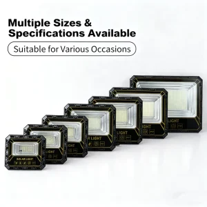 New Solar LED Floodlight IP67 Rated ABS ROHS Certified for Outdoor Use Super Bright Waterproof Home Yard Rural Street Lighting