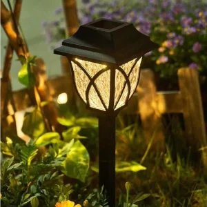 New Solar LED Outdoor Courtyard Ground Plug Lawn Light Household Garden Atmosphere Decoration