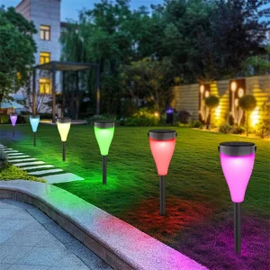 New Solar Lawn Lights Garden Garden Home Villa Waterproof Outdoor Garden Led Ground Lamp