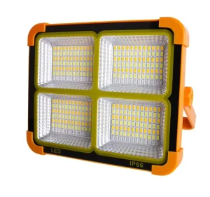 New Solar Light Emergence Light Led Floodlight Portable Charging Outdoor Camping Light Stall Travel