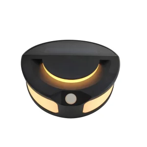 New Style Round Outdoor AUTO PIR Led Solar Motion Outdoor Wall Light for Home Used